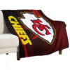 Kansas City Chiefs Blanket - Fleece Blanket for Bed - Cozy (Throw Size) kansas city chiefs blanket fleece blanket for bed cozy throw size ver 161