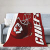 Kansas City Chiefs Blanket - Fleece Blanket for Bed - Lightweight kansas city chiefs blanket fleece blanket for bed lightweight ver 41