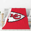 Kansas City Chiefs Blanket - Fleece Blanket for Gift - Lightweight (Queen Size) kansas city chiefs blanket fleece blanket for gift lightweight queen size ver 154