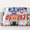 Kansas City Chiefs Blanket - Fleece Blanket for Gift - Soft (Queen Size) kansas city chiefs blanket fleece blanket for gift soft queen size ver 51