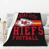 Kansas City Chiefs Blanket - Fleece Blanket for Sofa - Cozy (Throw Size) kansas city chiefs blanket fleece blanket for sofa cozy throw size ver 158