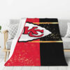 Kansas City Chiefs Blanket - Fleece Blanket for Sofa - Cozy kansas city chiefs blanket fleece blanket for sofa cozy ver 17