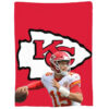 Kansas City Chiefs Blanket - Sherpa Blanket for Bed - Lightweight (Queen Size) kansas city chiefs blanket sherpa blanket for bed lightweight queen size ver 146