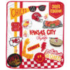 Kansas City Chiefs Blanket - Sherpa Blanket for Bed - Soft kansas city chiefs blanket sherpa blanket for bed soft ver 131