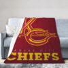 Kansas City Chiefs Blanket - Sherpa Blanket for Bed - Soft kansas city chiefs blanket sherpa blanket for bed soft ver 39