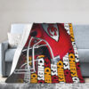 Kansas City Chiefs Blanket - Sherpa Blanket for Gift - Lightweight (Queen Size) kansas city chiefs blanket sherpa blanket for gift lightweight queen size ver 66