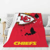 Kansas City Chiefs Blanket - Sherpa Blanket for Sofa - Cozy kansas city chiefs blanket sherpa blanket for sofa cozy ver 168