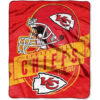Kansas City Chiefs Blanket - Sherpa Blanket for Sofa - Lightweight (Queen Size) kansas city chiefs blanket sherpa blanket for sofa lightweight queen size ver 139