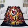 Kansas City Chiefs Blankets - Fleece Blanket for Bed - Lightweight kansas city chiefs blankets fleece blanket for bed lightweight ver 120