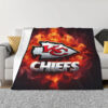 Kansas City Chiefs Blankets - Fleece Blanket for Couch - Soft kansas city chiefs blankets fleece blanket for couch soft ver 42