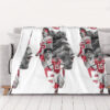 Kansas City Chiefs Blankets - Fleece Blanket for Couch - Soft kansas city chiefs blankets fleece blanket for couch soft ver 9