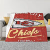 Kansas City Chiefs Blankets - Fleece Blanket for Sofa - Lightweight (Multiple Sizes) kansas city chiefs blankets fleece blanket for sofa lightweight multiple sizes ver 60
