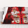 Kansas City Chiefs Blankets - Fleece Blanket for Sofa - Soft (Throw Size) kansas city chiefs blankets fleece blanket for sofa soft throw size ver 80