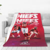 Kansas City Chiefs Blankets - Sherpa Blanket for Gift - Lightweight (Throw Size) kansas city chiefs blankets sherpa blanket for gift lightweight throw size ver 21
