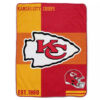 Kansas City Chiefs Blankets - Sherpa Blanket for Gift - Soft (Throw Size) kansas city chiefs blankets sherpa blanket for gift soft throw size ver 73