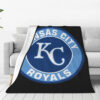 Kansas City Royals Blanket - Fleece Blanket for Bed - Warm kansas city royals blanket fleece blanket for bed warm ver 78