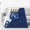 Kansas City Royals Blanket - Fleece Blanket for Couch - Cozy (Queen Size) kansas city royals blanket fleece blanket for couch cozy queen size ver 49