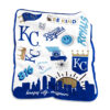 Kansas City Royals Blanket - Fleece Blanket for Sofa - Warm (Multiple Sizes) kansas city royals blanket fleece blanket for sofa warm multiple sizes ver 28