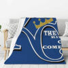 Kansas City Royals Blanket - Fleece Blanket for Sofa - Warm kansas city royals blanket fleece blanket for sofa warm ver 38
