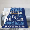 Kansas City Royals Blanket - Sherpa Blanket for Couch - Warm kansas city royals blanket sherpa blanket for couch warm ver 40