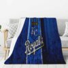 Kansas City Royals Blanket - Sherpa Blanket for Gift - Cozy (Queen Size) kansas city royals blanket sherpa blanket for gift cozy queen size ver 34