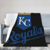Kansas City Royals Blankets - Fleece Blanket for Sofa - Soft (Throw Size) kansas city royals blankets fleece blanket for sofa soft throw size ver 41