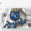 Kansas City Royals Blankets - Fleece Blanket for Sofa - Warm (Multiple Sizes) kansas city royals blankets fleece blanket for sofa warm multiple sizes ver 75