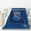 Kansas City Royals Blankets - Sherpa Blanket for Bed - Lightweight kansas city royals blankets sherpa blanket for bed lightweight ver 62