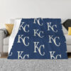 Kansas City Royals Blankets - Sherpa Blanket for Sofa - Cozy (Throw Size) kansas city royals blankets sherpa blanket for sofa cozy throw size ver 74