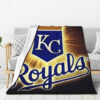 Kansas City Royals Blankets - Sherpa Blanket for Sofa - Cozy kansas city royals blankets sherpa blanket for sofa cozy ver 64