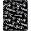 Las Vegas Raiders Blanket - Sherpa Blanket for Couch - Soft las vegas raiders blanket sherpa blanket for couch soft ver 2