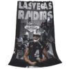 Las Vegas Raiders Blankets - Sherpa Blanket for Bed - Soft las vegas raiders blankets sherpa blanket for bed soft ver 48