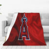 Los Angeles Angels Blanket - Fleece Blanket for Bed - Lightweight los angeles angels blanket fleece blanket for bed lightweight ver 46