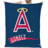 Los Angeles Angels Blanket - Fleece Blanket for Gift - Cozy (Throw Size) los angeles angels blanket fleece blanket for gift cozy throw size ver 52