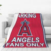 Los Angeles Angels Blanket - Fleece Blanket for Gift - Soft (Throw Size) los angeles angels blanket fleece blanket for gift soft throw size ver 69