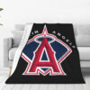 Los Angeles Angels Blankets - Fleece Blanket for Gift - Warm (Throw Size) los angeles angels blankets fleece blanket for gift warm throw size ver 45