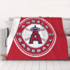Los Angeles Angels Blankets - Sherpa Blanket for Bed - Soft los angeles angels blankets sherpa blanket for bed soft ver 64