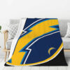 Los Angeles Chargers Blanket - Fleece Blanket for Bed - Soft (Multiple Sizes) los angeles chargers blanket fleece blanket for bed soft multiple sizes ver 43