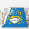 Los Angeles Chargers Blanket - Fleece Blanket for Bed - Soft los angeles chargers blanket fleece blanket for bed soft ver 56