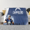 Los Angeles Chargers Blanket - Fleece Blanket for Gift - Soft (Multiple Sizes) los angeles chargers blanket fleece blanket for gift soft multiple sizes ver 28