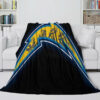 Los Angeles Chargers Blanket - Sherpa Blanket for Couch - Soft los angeles chargers blanket sherpa blanket for couch soft ver 68