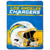 Los Angeles Chargers Blankets - Sherpa Blanket for Bed - Warm (Queen Size) los angeles chargers blankets sherpa blanket for bed warm queen size ver 54