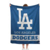 Los Angeles Dodgers Blanket - Fleece Blanket for Bed - Lightweight (Throw Size) los angeles dodgers blanket fleece blanket for bed lightweight throw size ver 16