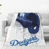Los Angeles Dodgers Blanket - Fleece Blanket for Bed - Warm (Multiple Sizes) los angeles dodgers blanket fleece blanket for bed warm multiple sizes ver 35