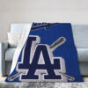 Los Angeles Dodgers Blanket - Fleece Blanket for Gift - Warm los angeles dodgers blanket fleece blanket for gift warm ver 25