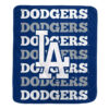 Los Angeles Dodgers Blanket - Sherpa Blanket for Couch - Soft los angeles dodgers blanket sherpa blanket for couch soft ver 55