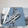 Los Angeles Dodgers Blanket - Sherpa Blanket for Sofa - Cozy (Multiple Sizes) los angeles dodgers blanket sherpa blanket for sofa cozy multiple sizes ver 47