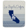Los Angeles Dodgers Blankets - Fleece Blanket for Couch - Lightweight (Multiple Sizes) los angeles dodgers blankets fleece blanket for couch lightweight multiple sizes ver 57
