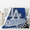 Los Angeles Dodgers Blankets - Fleece Blanket for Sofa - Lightweight (Queen Size) los angeles dodgers blankets fleece blanket for sofa lightweight queen size ver 42