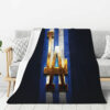 Los Angeles Dodgers Blankets - Sherpa Blanket for Bed - Warm (Multiple Sizes) los angeles dodgers blankets sherpa blanket for bed warm multiple sizes ver 22